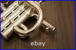 Yamaha YTR-9825 Piccolo Trumpet Custom Series Bb Silver withsoftcase Rank B