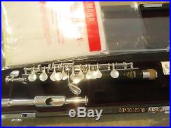 Yamaha Ypc-82 Professional Piccolo And Case Barely Used! Beautiful! Look