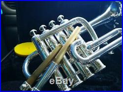 Yamaha piccolo trumpet silver Ytr-6810s