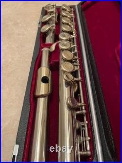 Yokoyama ALTES SY120 Japanese Flute with Hard Case, Used, No Damage