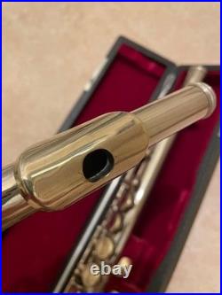 Yokoyama ALTES SY120 Japanese Flute with Hard Case Vintage