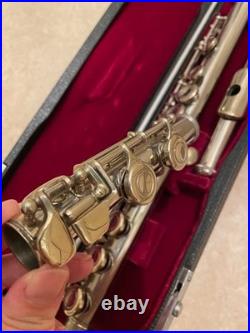 Yokoyama ALTES SY120 Japanese Flute with Hard Case Vintage