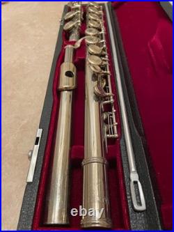 Yokoyama ALTES SY120 Japanese Flute with Hard Case Vintage