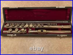 Yokoyama ALTES SY120 Silver Flute Made in Japan with Case