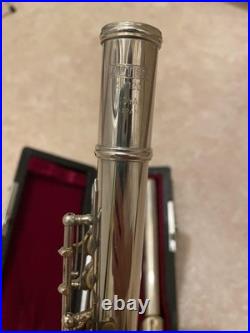 Yokoyama ALTES SY120 Silver Flute Made in Japan with Case