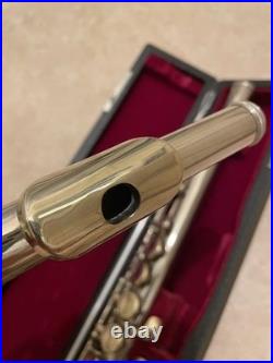 Yokoyama ALTES SY120 Silver Flute Made in Japan with Case